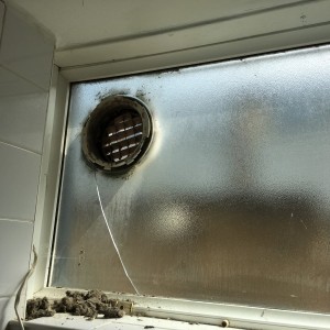 Old Electric Fan in Glass