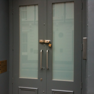 White Laminated Glass